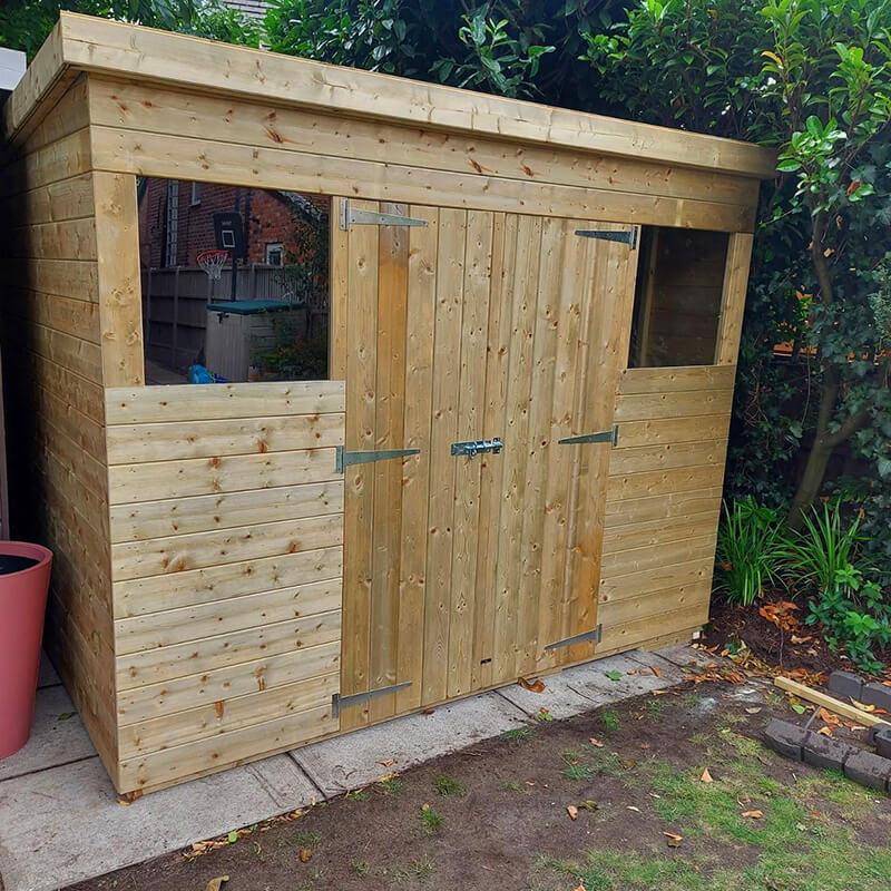 Pressure Treated Pent Roof Sheds For Sale | Ilkeston Sheds