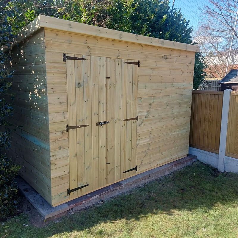 Pressure Treated Pent Roof Sheds For Sale | Ilkeston Sheds