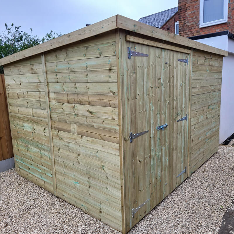 8x6 Pent Shed